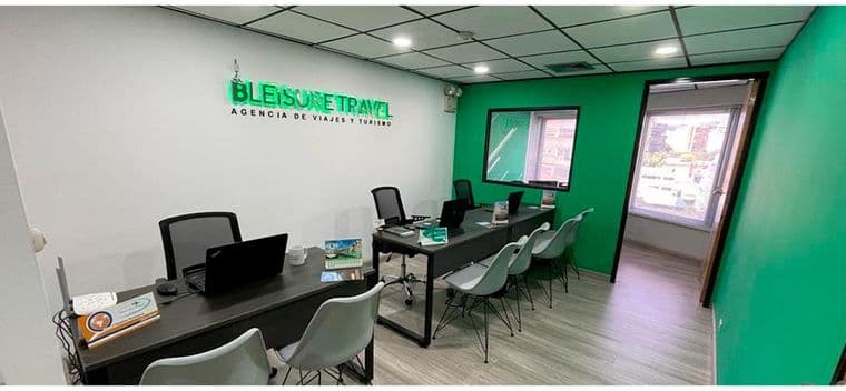 La oficina comercial de Bleisure Travel en la Torre Exagon, Caracas